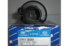 Фильтр топливный для CHEVROLET AVEO седан (T300) 1.2 LPG 2012-, код двигателя A12XER, V см3 1229, КВт63, Л.с.86, Бензин/автогаз (LPG), Hyundai-KIA 3191138204